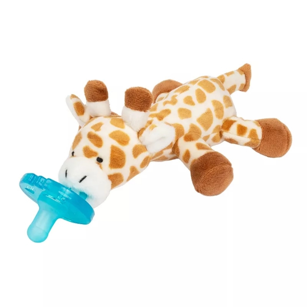 NEW SEALED WubbaNub Giraffe Plush with Pacifier 0-6 Months